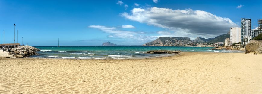 Playa de Calpe en Alicante