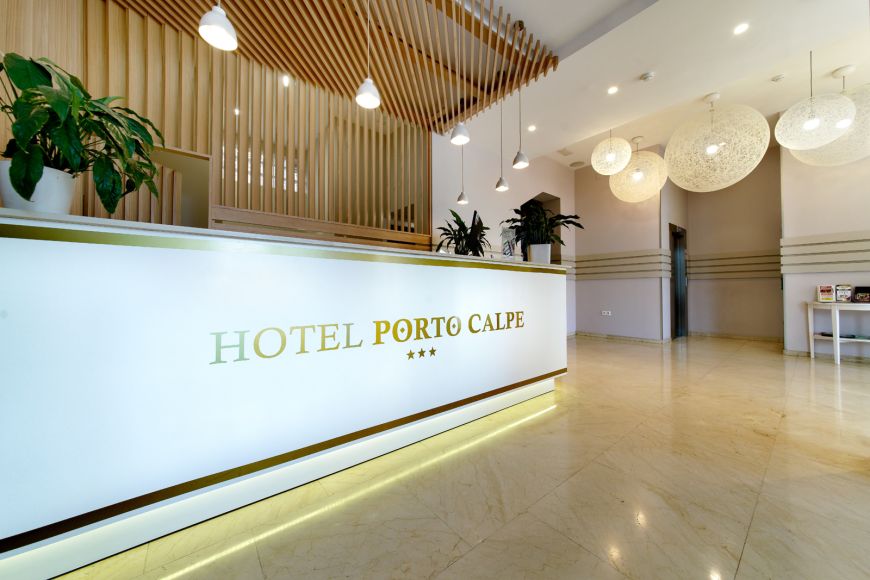 Recepción Hotel Porto Calpe